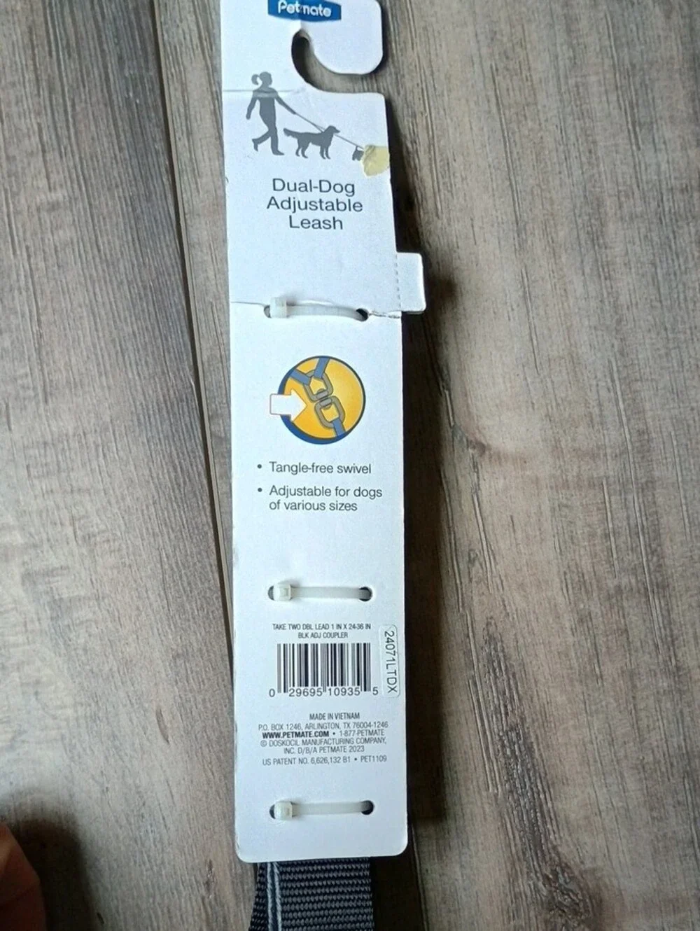 Petmate Black Double Dog Walking Harness and Splitter Lead